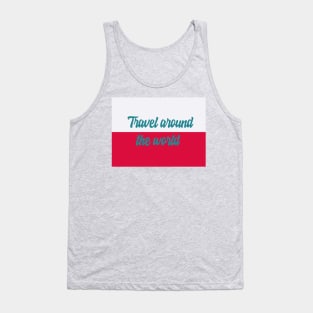 Travel Around the World - Poland Tank Top